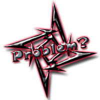 Problem? Logo