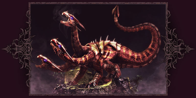 Hidra anciã Lendária demoníaca